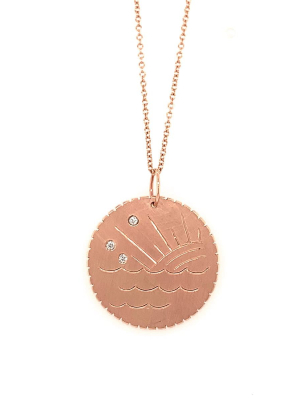 Julez Bryant 14k Gold Gone Ocean Charm