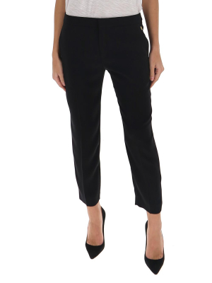 Chloé Cropped Straight-leg Trousers