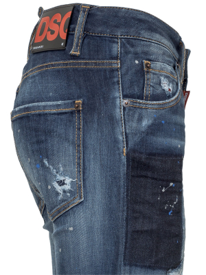 Dsquared2 Distressed Cropped Jeans