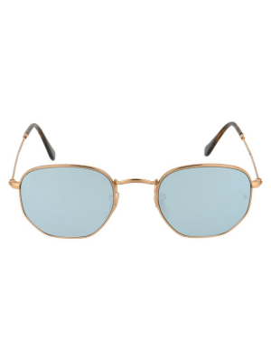 Ray-ban Hexagonal Flat Sunglasses