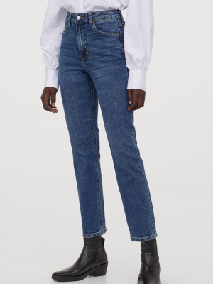 Vintage Slim High Ankle Jeans