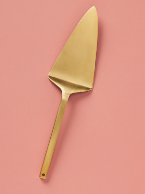 Gold Cake Knife