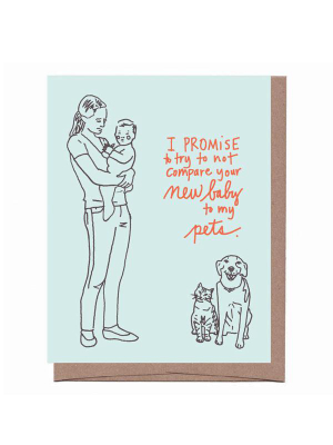 New Baby Promise Card