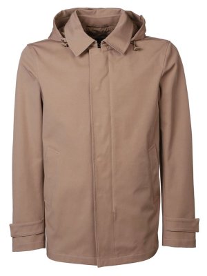 Herno Zipped Drawstring Coat