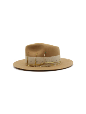 Nick Fouquet X Rochas Embellished Felt Hat