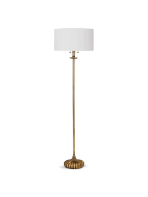 Clove Stem Floor Lamp (antique Gold Leaf)