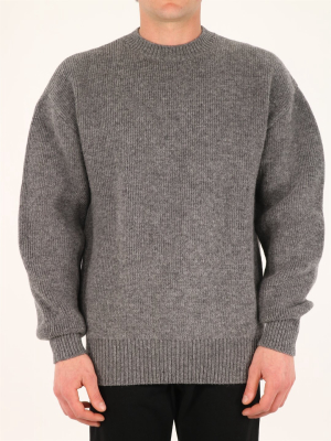 Bottega Veneta Crewneck Rib-knit Sweater