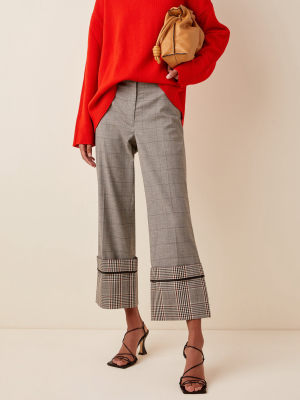 Oversized Cuff Trousers