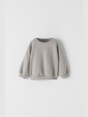 Customizable Oversized Plain Sweatshirt
