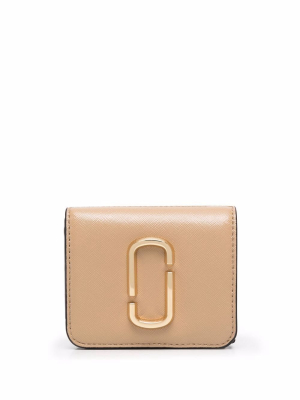 Marc Jacobs The Snapshot Logo Plaque Wallet