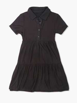 Girls Tiered Shirt Dress (kids)