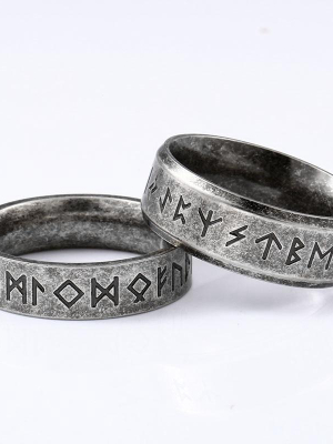 Viking - Ancient Rings (steel+wood)