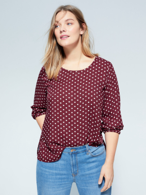 Polka-dot Blouse