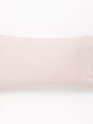 Organic Flannel Houndstooth Pillowcases (set Of 2)