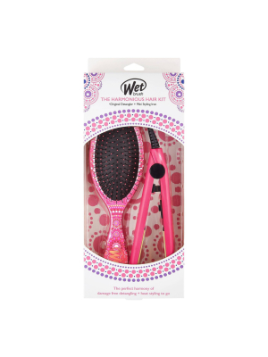 Wet Brush Harmonious Hair Kit - Pink Mandala