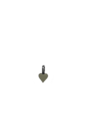 Small Enamel Heart Bale Charm