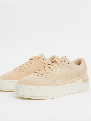 Puma Cali Sport Sneakers In Beige