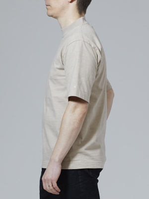 Heavy Cotton Mockneck T-shirt