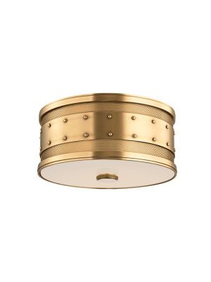 Gaines 2 Light Flush Mount