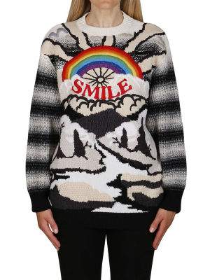 Stella Mccartney Smile Intarsia Sweater