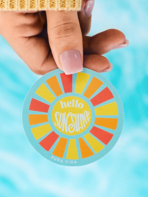 Hello Sunshine Sticker