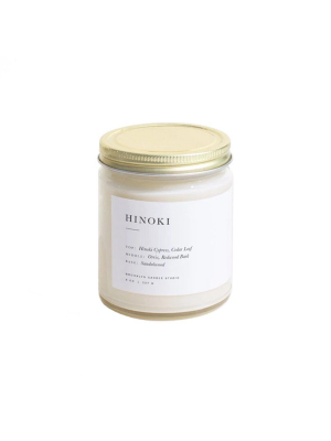 Hinoki Minimalist Candle