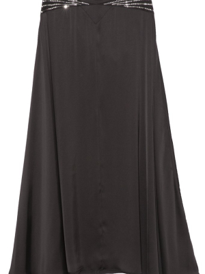 Jupe Long Skirt In Black