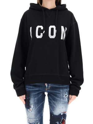 Dsquared2 Logo Drawstring Hoodie