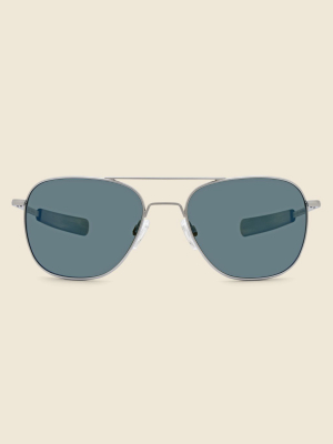 Aviator - Polarized Cobalt/matte Chrome