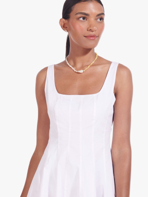 Mini Wells Dress | White