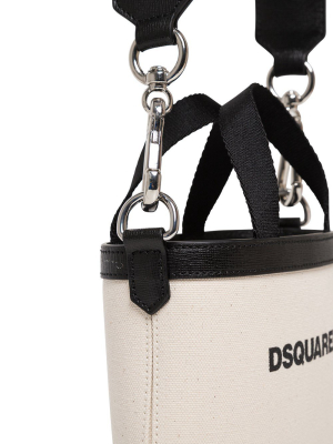 Dsquared2 Logo Print Mini Tote Bag