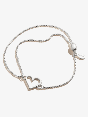 Heart Pull Chain Bracelet