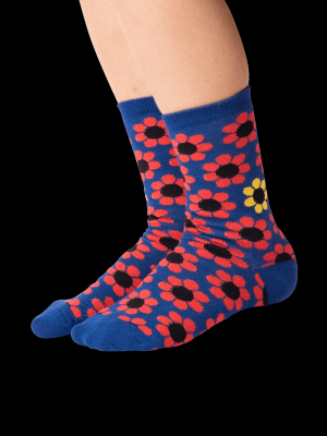 Kid's Daisy Crew Socks