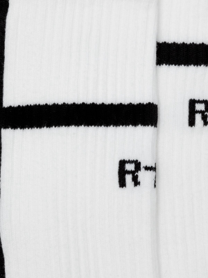 Rta Short Socks | White