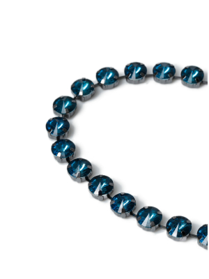 Blue Crystal Choker*