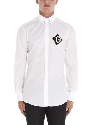 Dolce & Gabbana Monogram Logo Patch Shirt