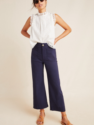 Wide-leg Trousers