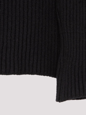 Bottega Veneta Rib Knit Turtleneck Jumper