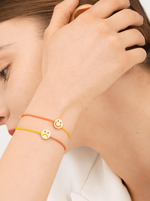 Friends Turn Me Over Bracelet Yellow & Orange