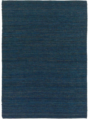 Continental Navy Area Rug