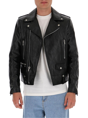 Saint Laurent Leather Biker Jacket