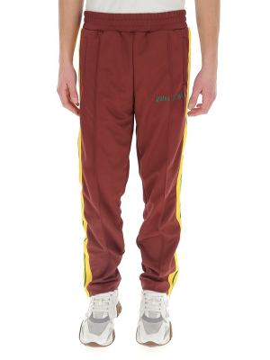 Palm Angels College Logo Printed Track Pants