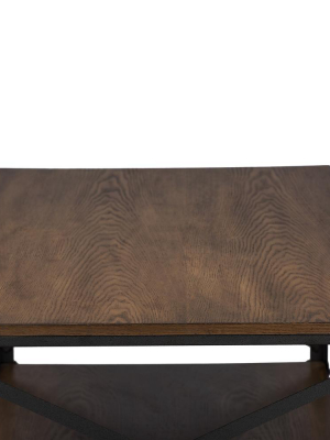 George Vintage Coffee Table Distressed Wood