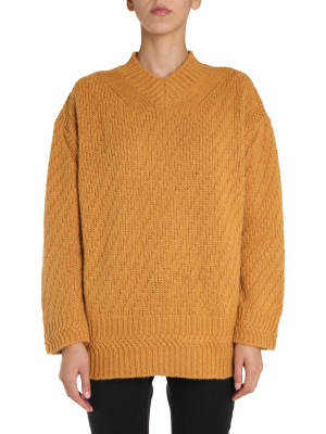 Stella Mccartney Oversized V-neck Sweater