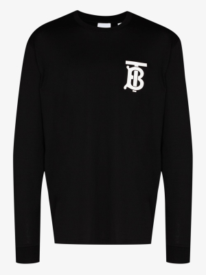 Burberry Monogram Motif Long-sleeve T-shirt