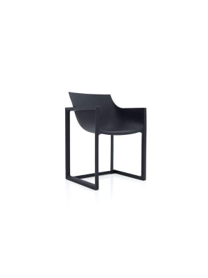 Wall Street Armchair Lacquered By Vondom Set Of 2