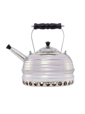 Simplex By Newey & Bloomer Beehive Tea Kettle, Chrome Plated