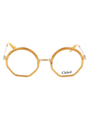 Chloé Eyewear Round Frame Glasses