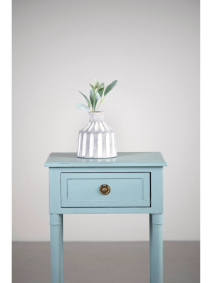 Lilith Side Table Blue - East At Main