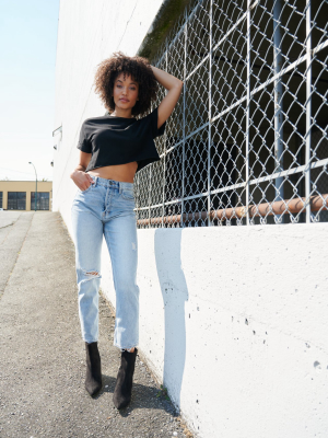 The Tracey High Rise Straight Jean